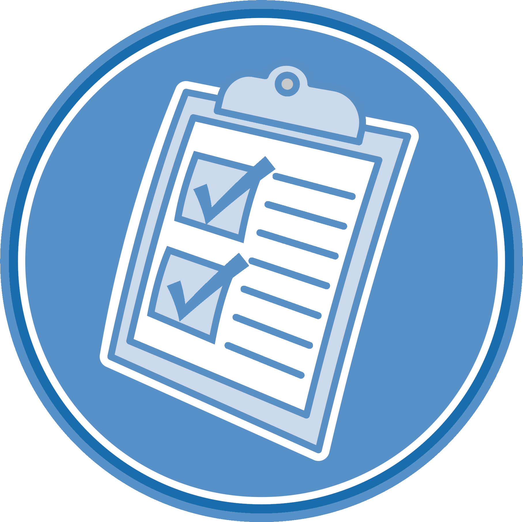 Verified checklist illustration